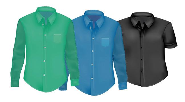 Camisa Social Bordada Uniforme